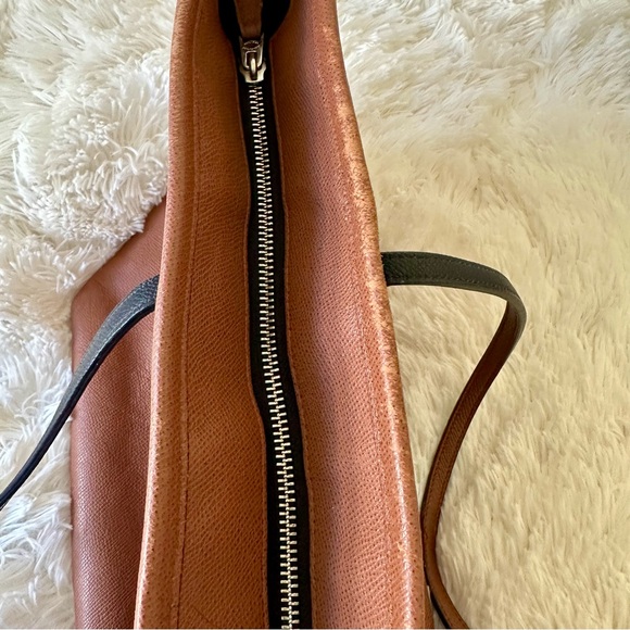 Coach Tan Leather Large Taxi Tote Bag - Picture 13 of 16